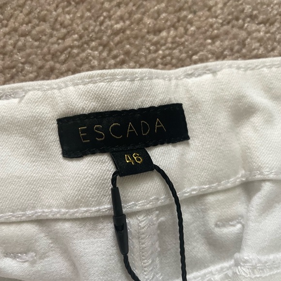 Escada White Women's Pants - Picture 7 of 7